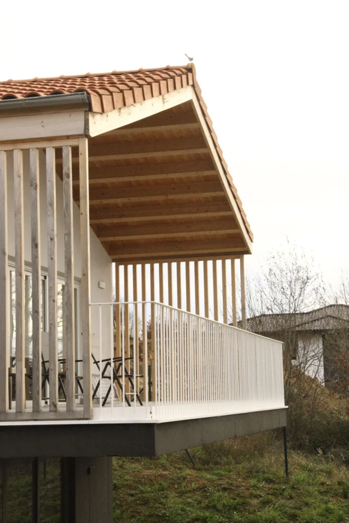 Terraza del proyecto LRB